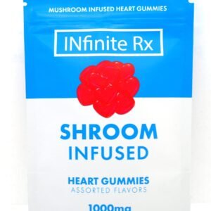 INfinite Rx Shroom Infused Large Heart Gummies Edibles (4000mg)